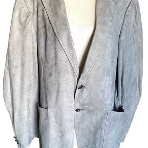 Elegant Gray Men's Blazer